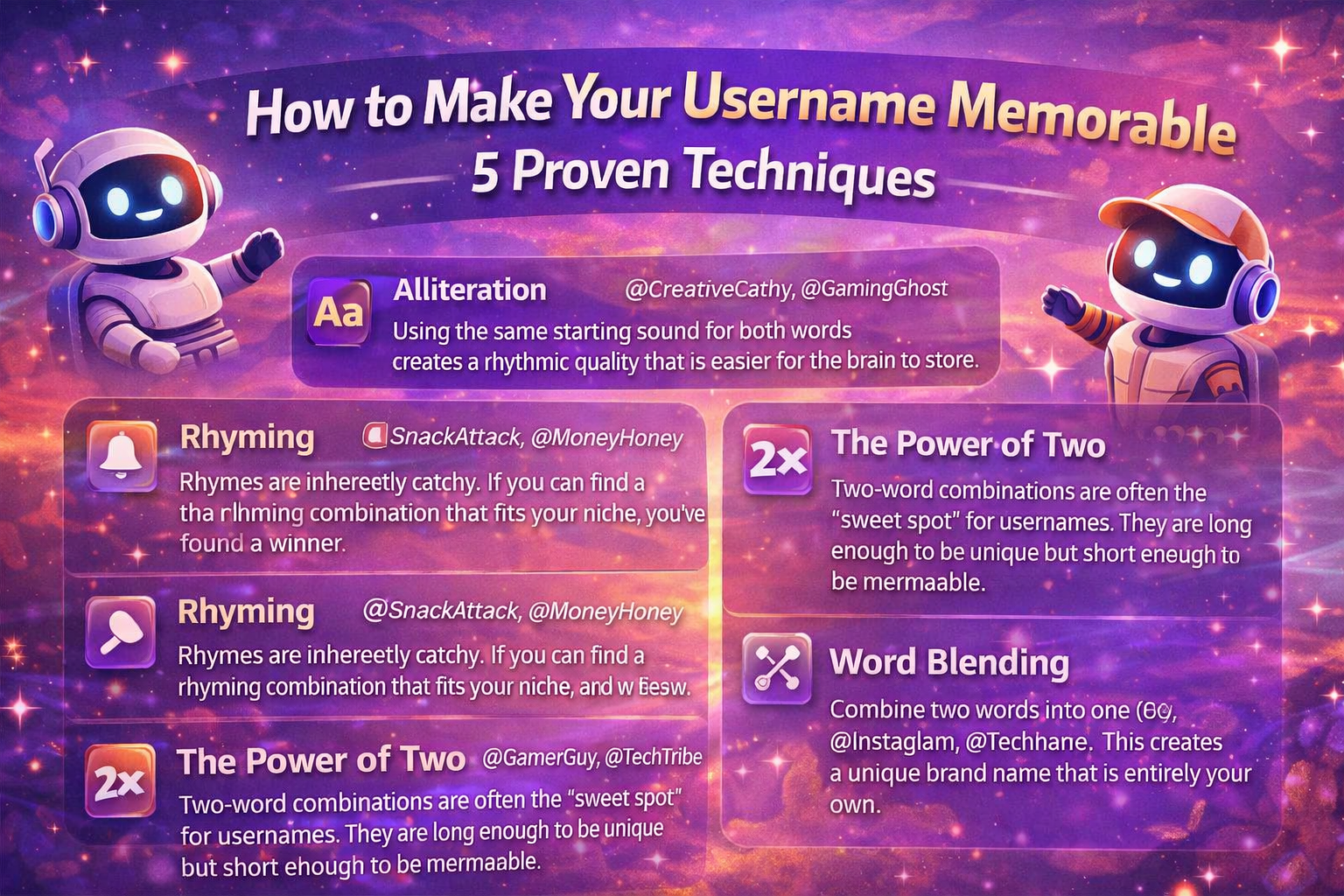 How to Make Your Username Memorable: 5 Proven Techniques